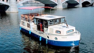 River cruise on the Vltava in Prague